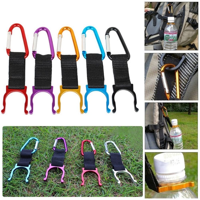 Portable Keychain Buckles, Multifunctional Water Bottle Buckle, Carrying Clip Hook, Kettle Holder