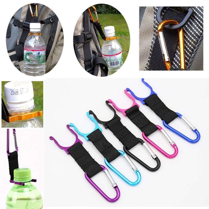 Portable Keychain Buckles, Multifunctional Water Bottle Buckle, Carrying Clip Hook, Kettle Holder