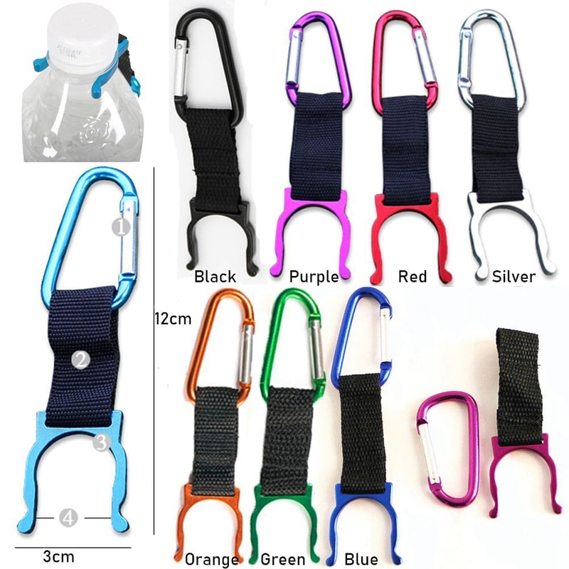 Portable Keychain Buckles, Multifunctional Water Bottle Buckle, Carrying Clip Hook, Kettle Holder