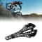 Ultralight Ergonomic Bike Saddle, Shock Absorption Cushion, Hollow Out Design, Steel and Plastic Construction