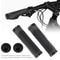 Alloy Double Lock Bicycle Grips, Ergonomic Handlebar Grips Rubber Plastic, Multi Color, Widen Holding