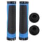 Alloy Double Lock Bicycle Grips, Ergonomic Handlebar Grips Rubber Plastic, Multi Color, Widen Holding
