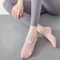 Cotton Solid Color Sports Socks, Professional Anti-Slip Pilates Socks, Breathable Backless Bandage Yoga Dance