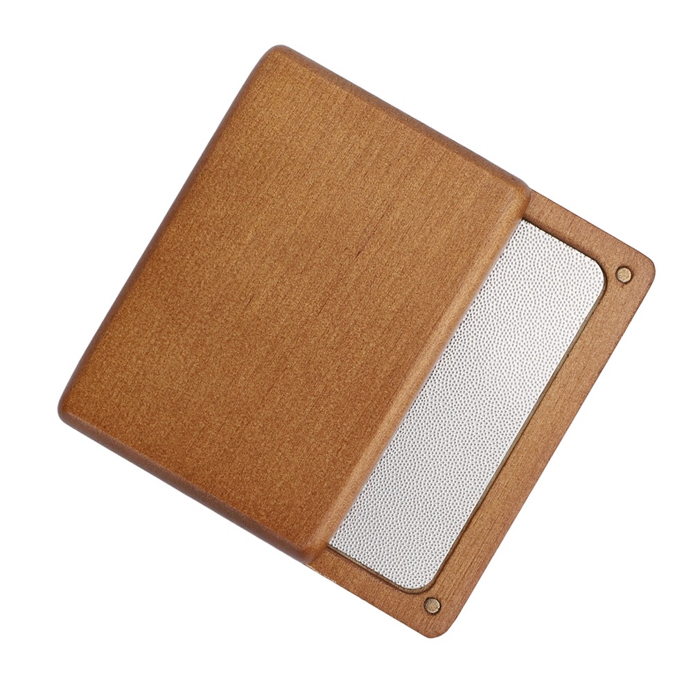 Stainless Steel Pool Cue Tip Shaper Birch Wood Billiard Tip Sander for Home Use