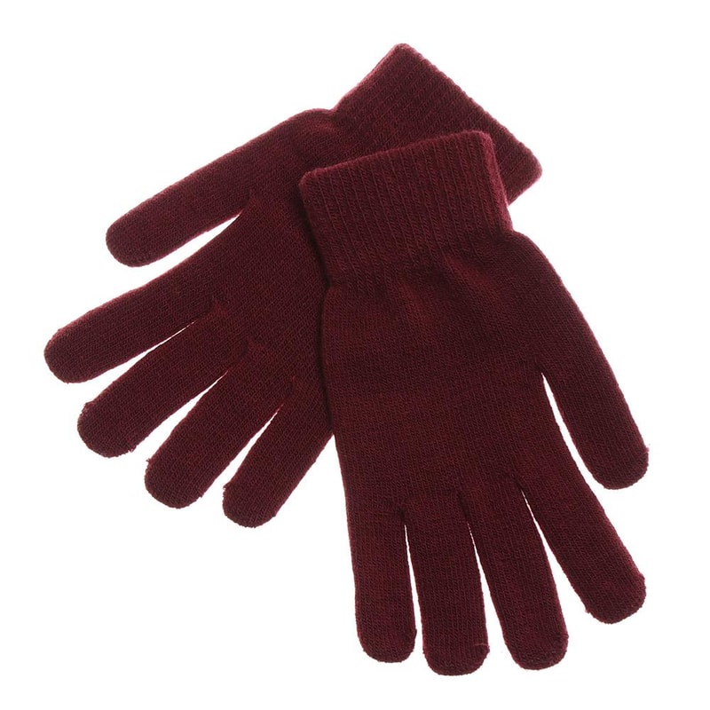 Gifts Winter Warm Thermal Wrist Warmer Wool Knitted Full Fingered Gloves Lining Mittens