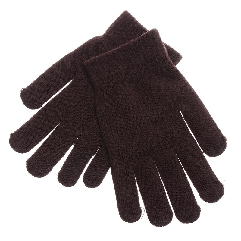 Gifts Winter Warm Thermal Wrist Warmer Wool Knitted Full Fingered Gloves Lining Mittens