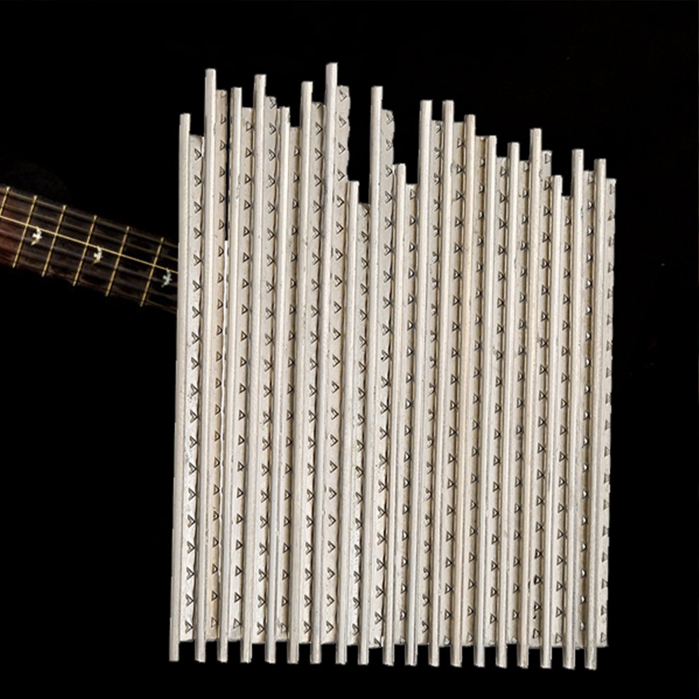 Silver Guitar Fret Wire Replacement, White Copper Fretboard Set, Guitar Fret Set Thickness