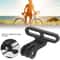 Lightweight Aluminium Alloy Bicycle Handlebar Stem Mount, Camera Holder with Easy Installation Bolts for Bikes
