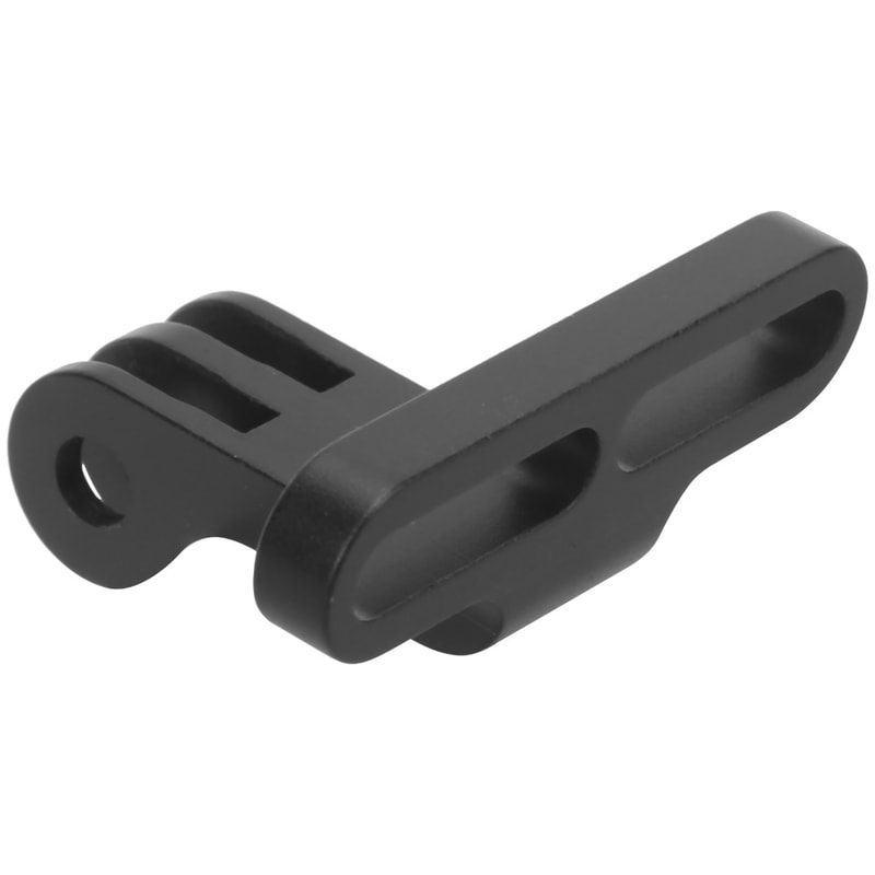 Lightweight Aluminium Alloy Bicycle Handlebar Stem Mount, Camera Holder with Easy Installation Bolts for Bikes