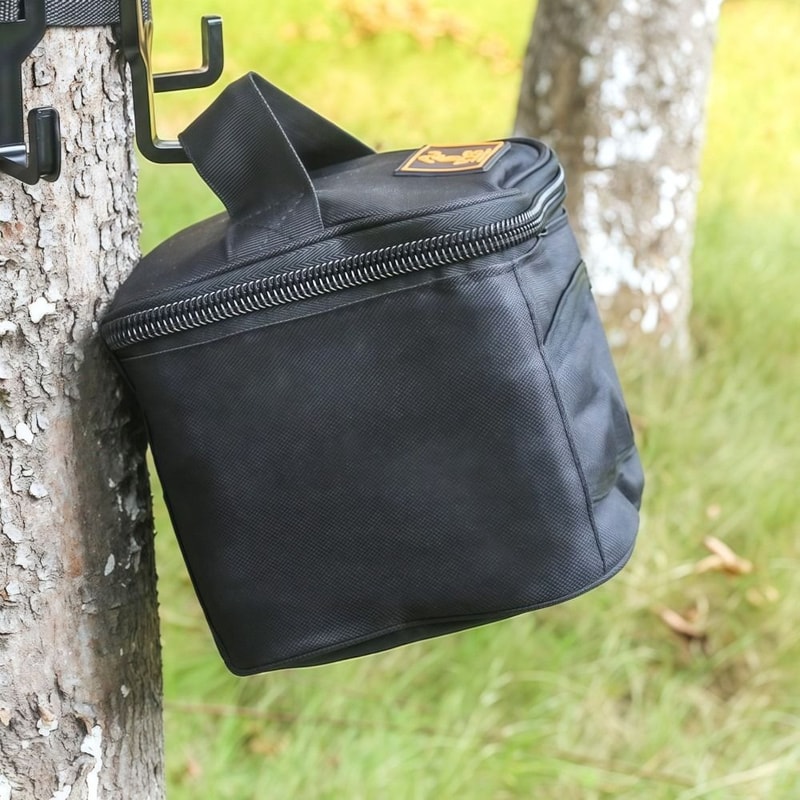 Lightweight Oxford Cloth Fishing Reel Bag, Waterproof Organizer, Shockproof Tackle Storage Case