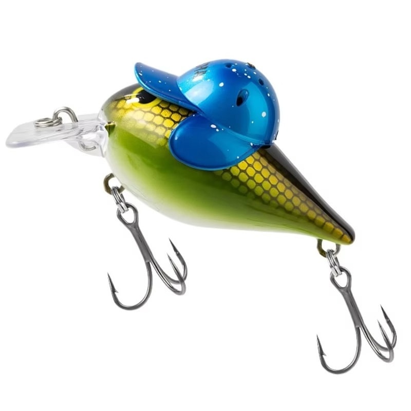Rattle Sound Wobbling Floating Lure, Size Rattle Hard Lure, Wobbling Action Design