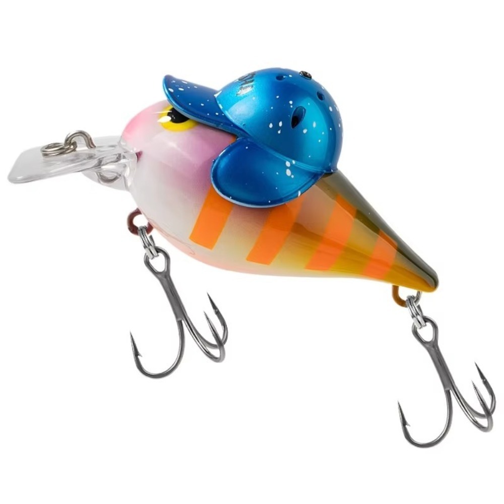 Rattle Sound Wobbling Floating Lure, Size Rattle Hard Lure, Wobbling Action Design