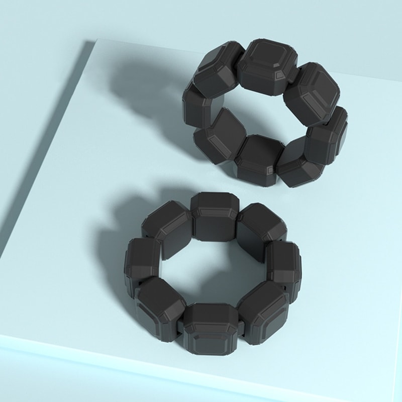 Wearable Wrist and Ankle Weights Adjustable Space Saving Silicone Bracelet