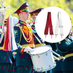 wide small drum strap with performance sling and metal hook