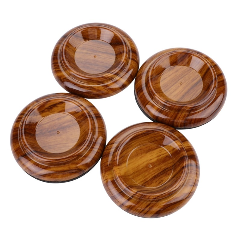 Furniture Leg Pad, Hardwood Floor Maintenance, ABS Piano Caster Cups, Slip Resistant