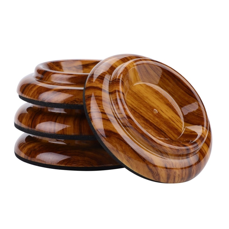Furniture Leg Pad, Hardwood Floor Maintenance, ABS Piano Caster Cups, Slip Resistant