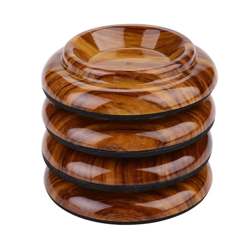 Furniture Leg Pad, Hardwood Floor Maintenance, ABS Piano Caster Cups, Slip Resistant