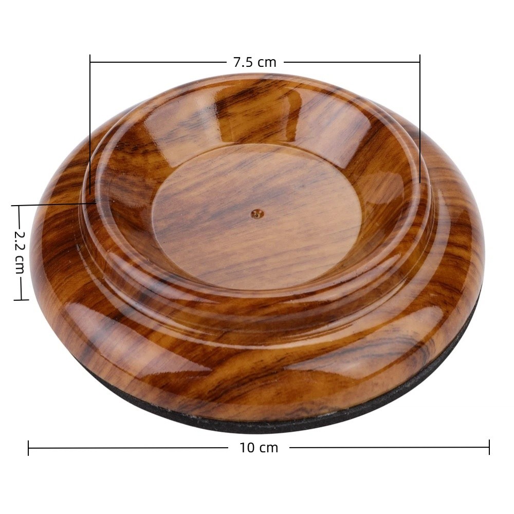 Furniture Leg Pad, Hardwood Floor Maintenance, ABS Piano Caster Cups, Slip Resistant