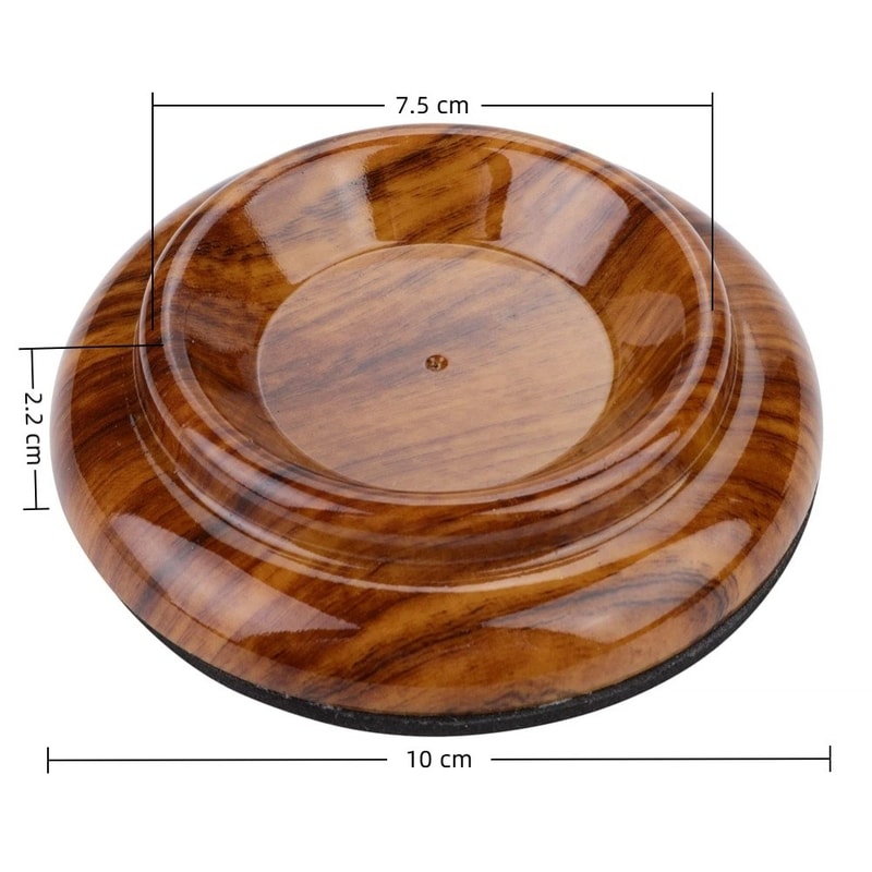 Furniture Leg Pad, Hardwood Floor Maintenance, ABS Piano Caster Cups, Slip Resistant