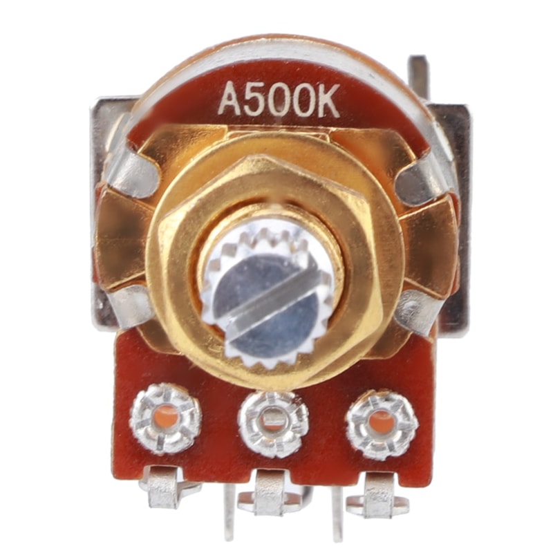 Push Pull Pot, Copper Split Shaft, Shaft Length Push-Pull Function