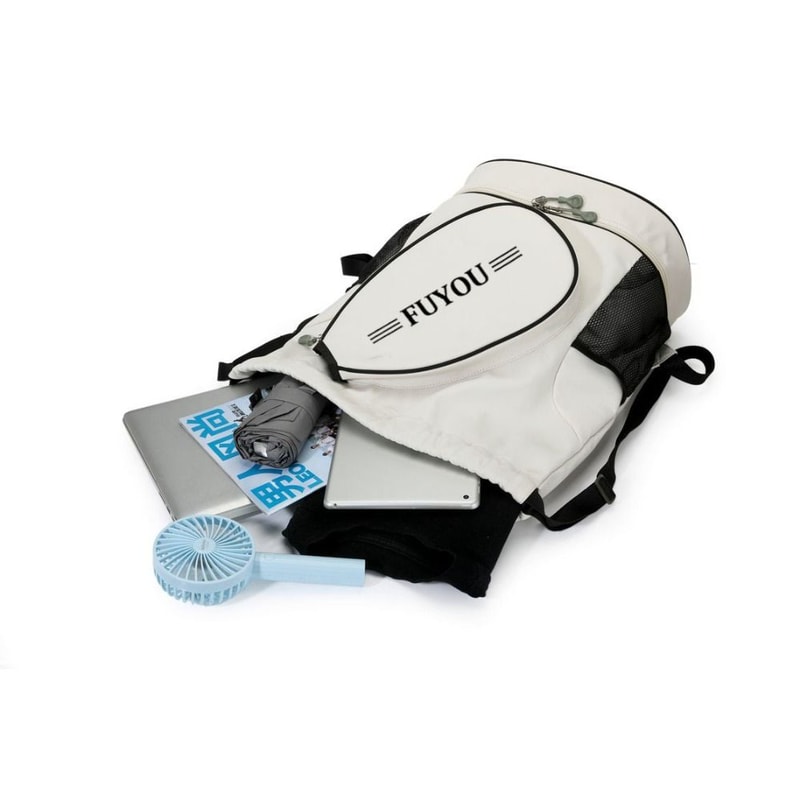 Waterproof Pickleball Racket Bag, Multifunctional Badminton Racket Backpack with Large Capacity, Shoes Pocket Sports Bag