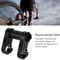 Lightweight Aluminum Alloy Folding Bike Handlebar, Hollow Adjustable Bicycle Stem, Double Stem Handlebar