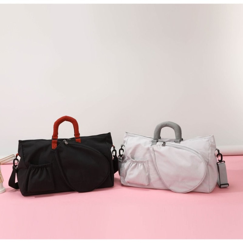 Durable Fitness Gym Handbag, Professional Badminton Rackets Bag with Dry Wet Separation