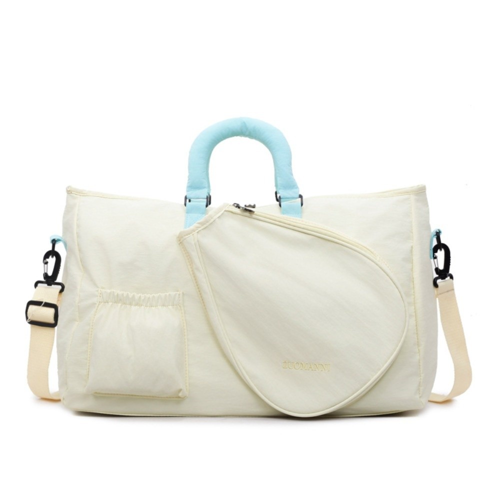 Durable Fitness Gym Handbag, Professional Badminton Rackets Bag with Dry Wet Separation