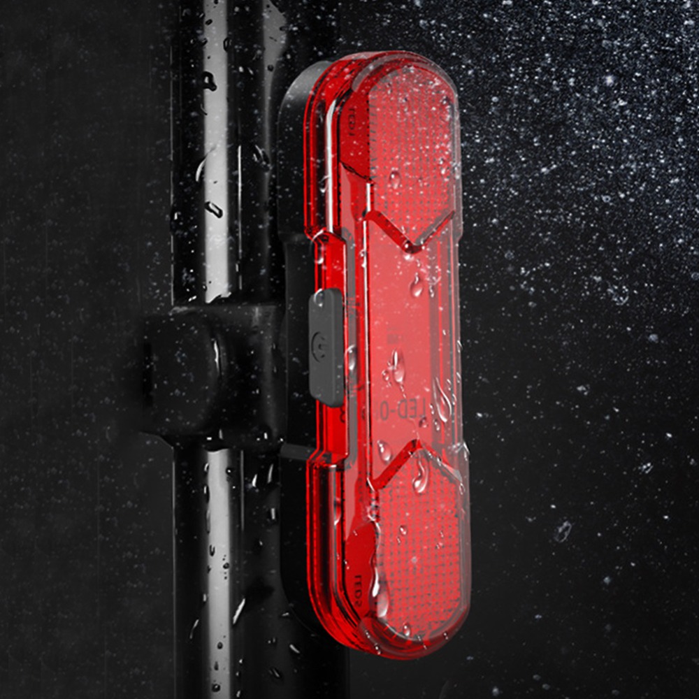 Rechargeable USB Bike Tail Light, LED Safety Light for Bicycle Riding with Lighting Modes