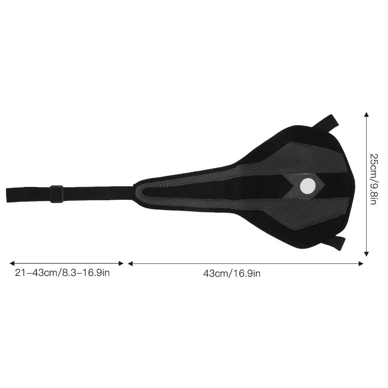 Black Cycling Trainer Protector, Breathable Bicycle Frame Protective Cover