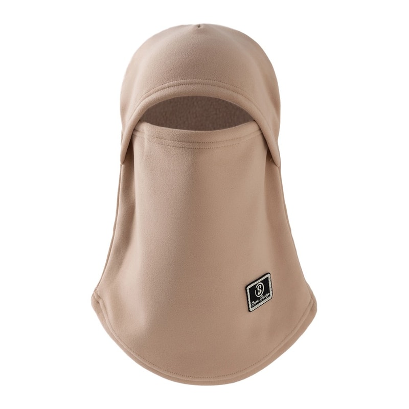 Windproof Winter Velvet Fleece Balaclava, Simple Pullover Cap, Unisex Hat