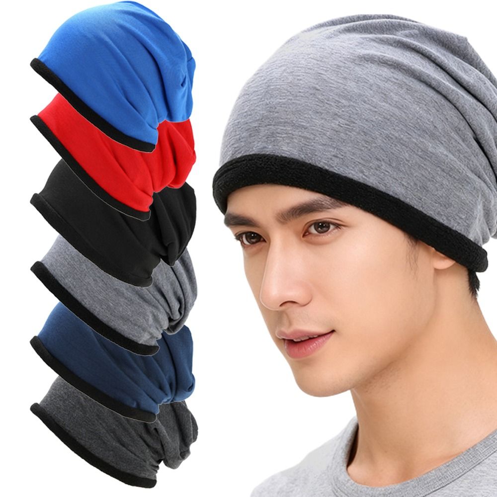 Windproof Cold Cap, Fashion Soft Warm Hat, Fleece Lined Beanie Bonnet for Women
