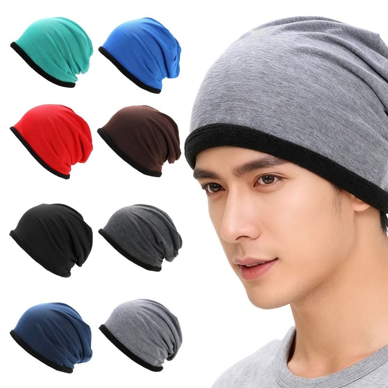 Windproof Cold Cap, Fashion Soft Warm Hat, Fleece Lined Beanie Bonnet for Women