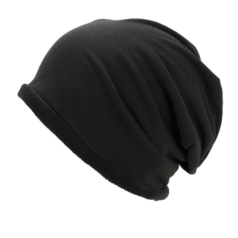 Windproof Cold Cap, Fashion Soft Warm Hat, Fleece Lined Beanie Bonnet for Women