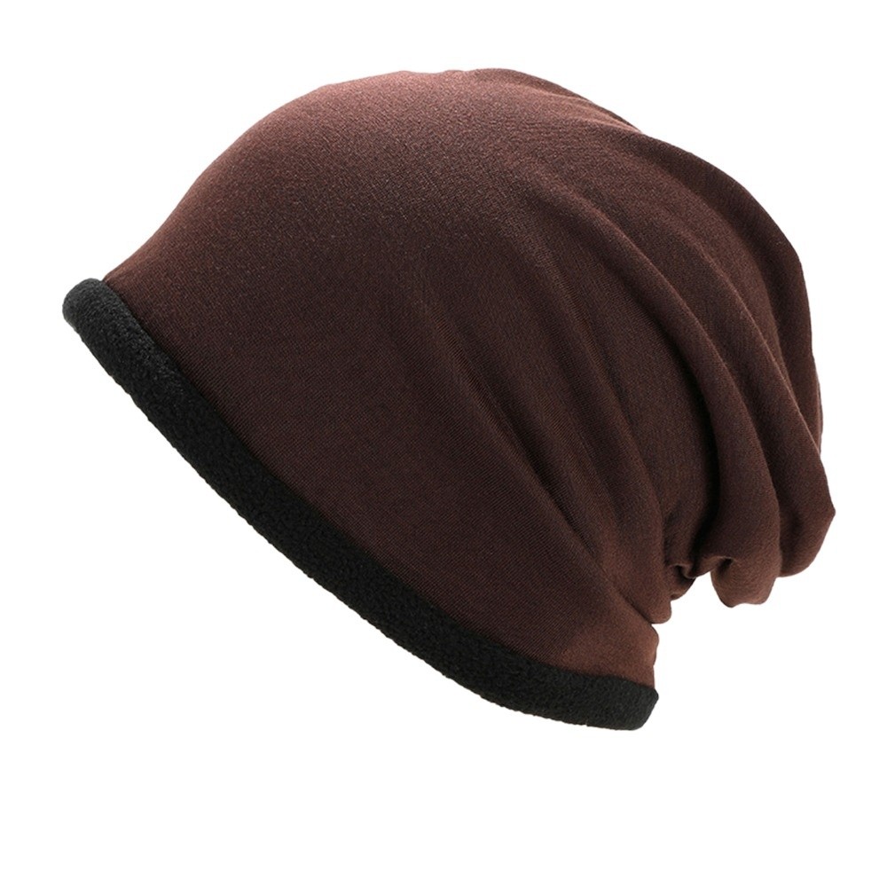Windproof Cold Cap, Fashion Soft Warm Hat, Fleece Lined Beanie Bonnet for Women