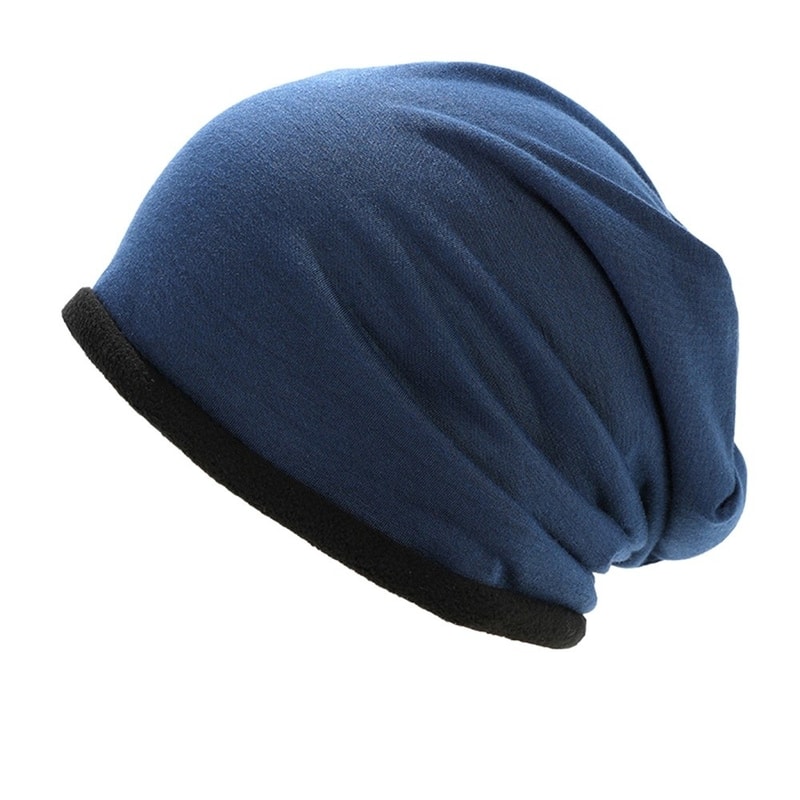 Windproof Cold Cap, Fashion Soft Warm Hat, Fleece Lined Beanie Bonnet for Women