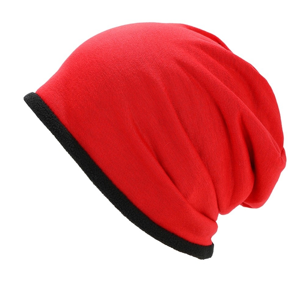 Windproof Cold Cap, Fashion Soft Warm Hat, Fleece Lined Beanie Bonnet for Women