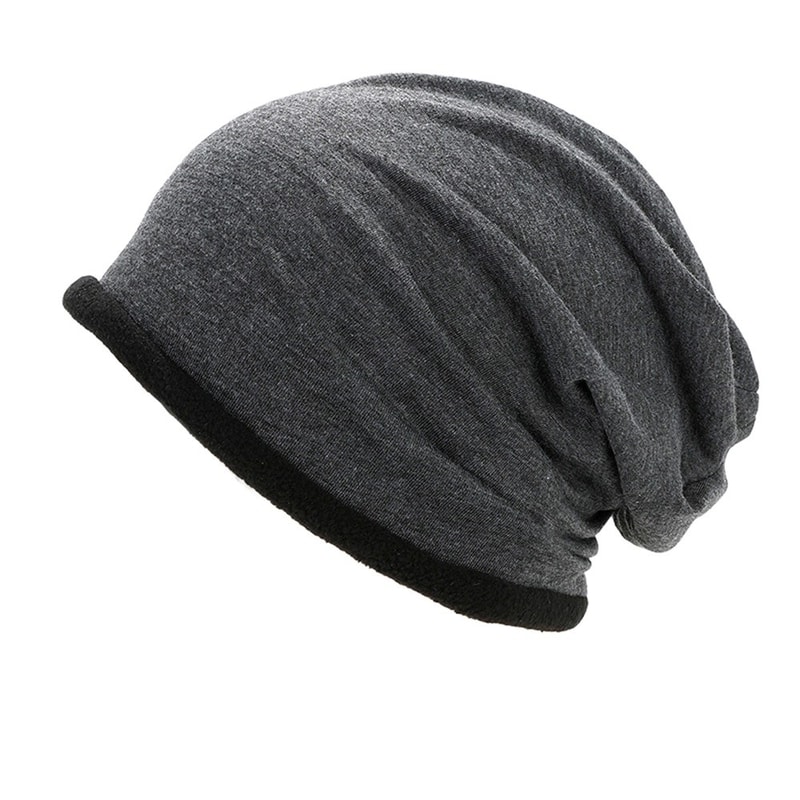 Windproof Cold Cap, Fashion Soft Warm Hat, Fleece Lined Beanie Bonnet for Women
