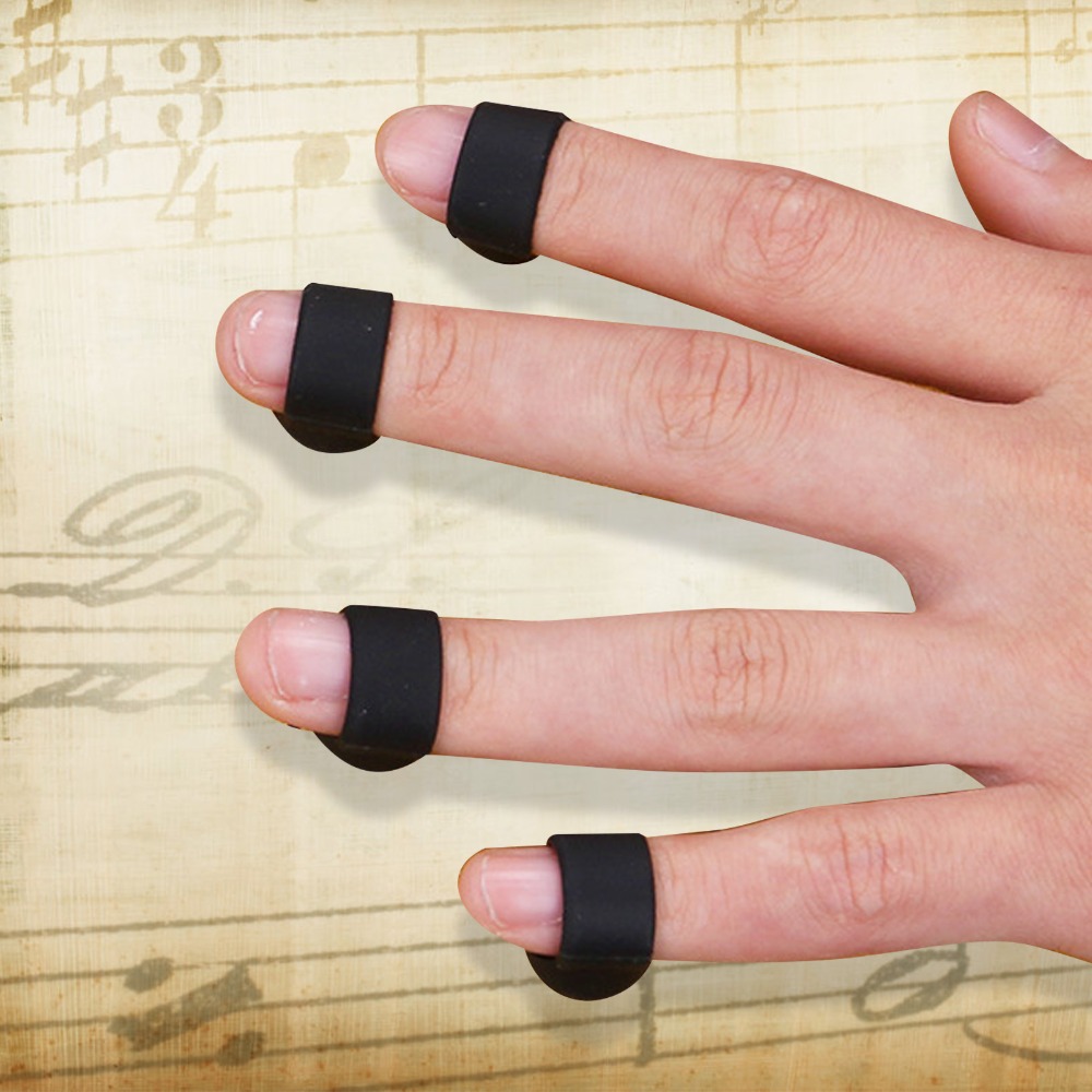 Percussion Silicone Finger Covers for Tongue Drum, Finger Protection and Practice Sleeves