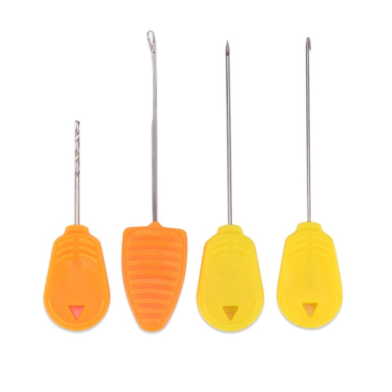 Multipurpose Lightweight Baiting, Stainless Steel Fishing Bait Needles, Hook Drill for Rigging Bait Stringer