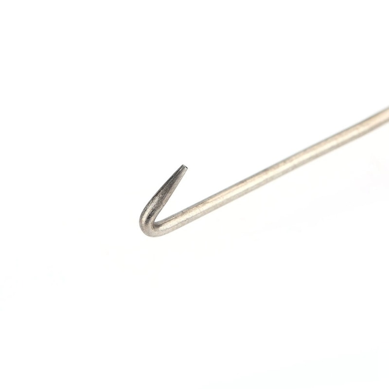 Multipurpose Lightweight Baiting, Stainless Steel Fishing Bait Needles, Hook Drill for Rigging Bait Stringer