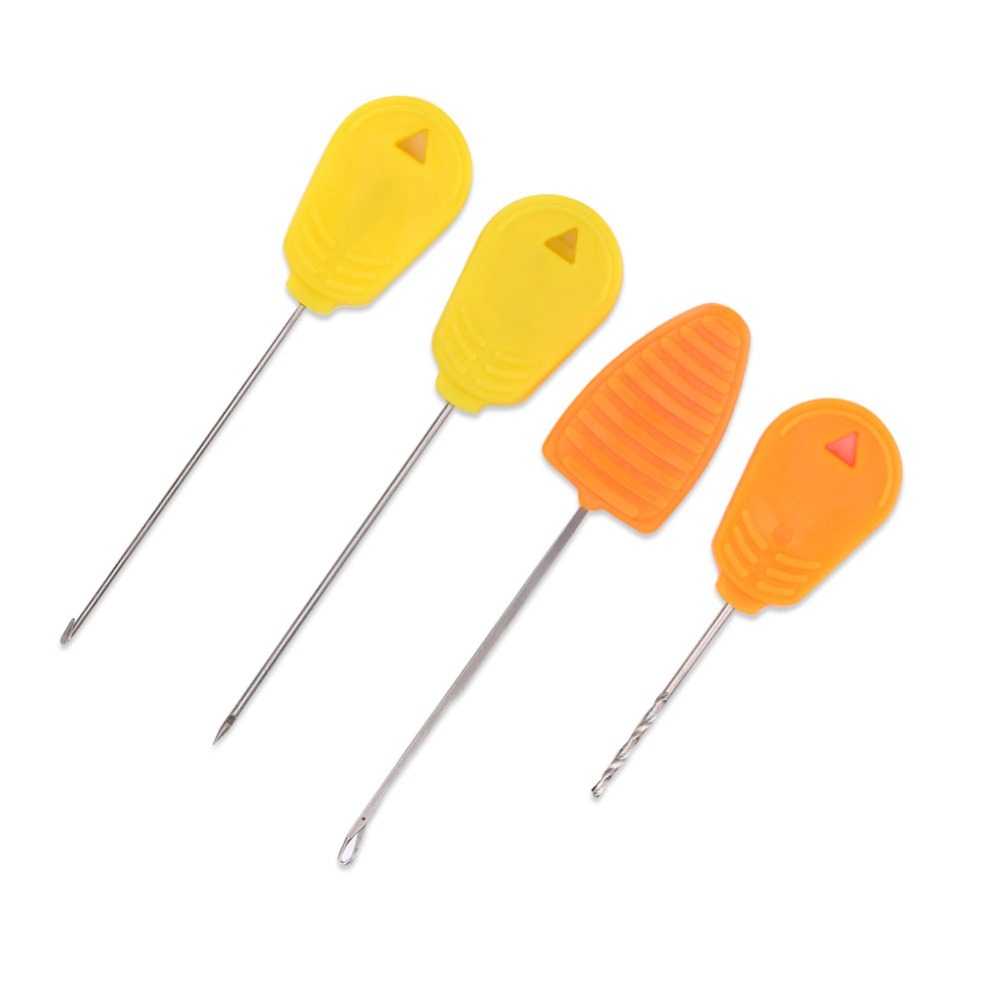 Multipurpose Lightweight Baiting, Stainless Steel Fishing Bait Needles, Hook Drill for Rigging Bait Stringer