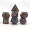 Polyhedral Resin Dice Set, Multicolor Creative Dice Gift, Sharp Corner Dice