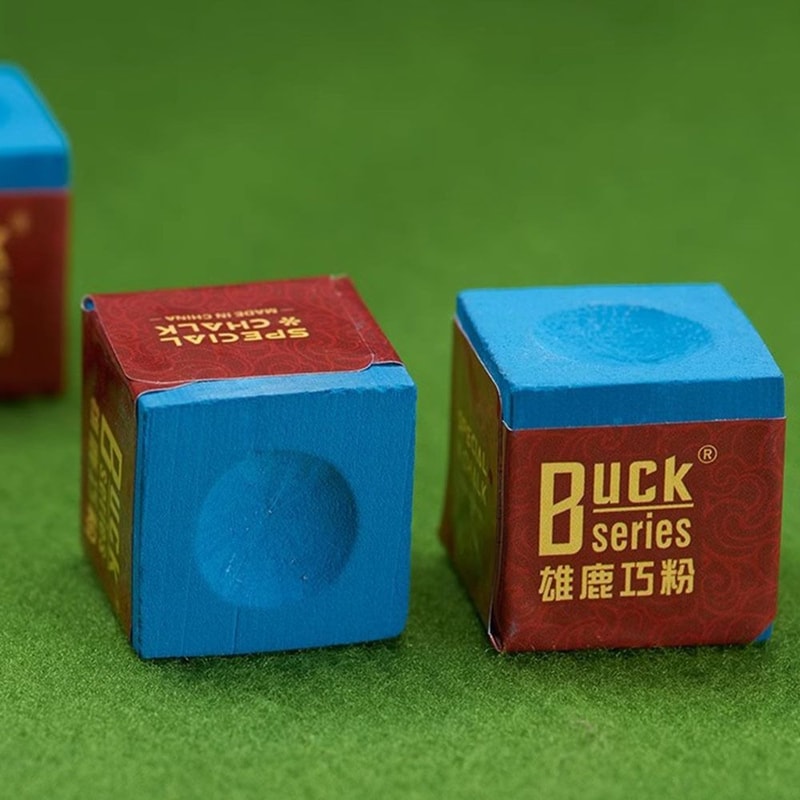 Set of New Square Billiard Chalk Blue/Grey Fine Powder Snooker Pool Chalk Non-slip Billiard Accessories