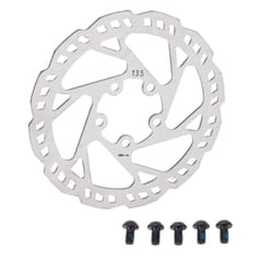 bike brakes rotor, stainless steel brake disc hole with screws for xiaomi pro, electric scooter