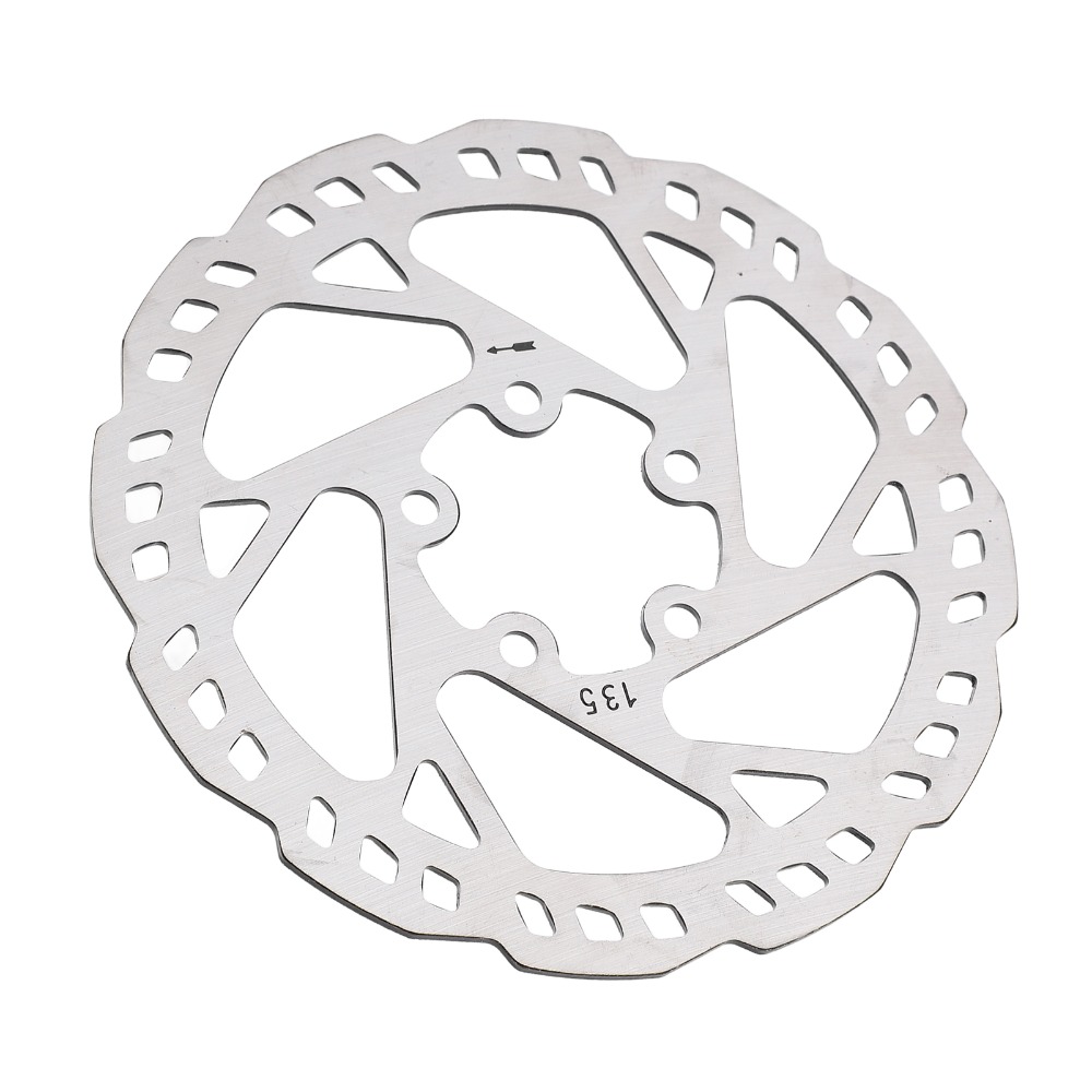 Bike Brakes Rotor, Stainless Steel Brake Disc Hole with Screws for Xiaomi Pro, Electric Scooter
