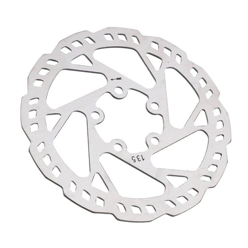 Bike Brakes Rotor, Stainless Steel Brake Disc Hole with Screws for Xiaomi Pro, Electric Scooter