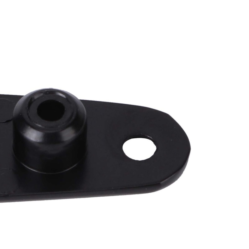 Guitar String Through Plate with Mounting Screws, Bridge Ferrules, Gold, Black, Silver