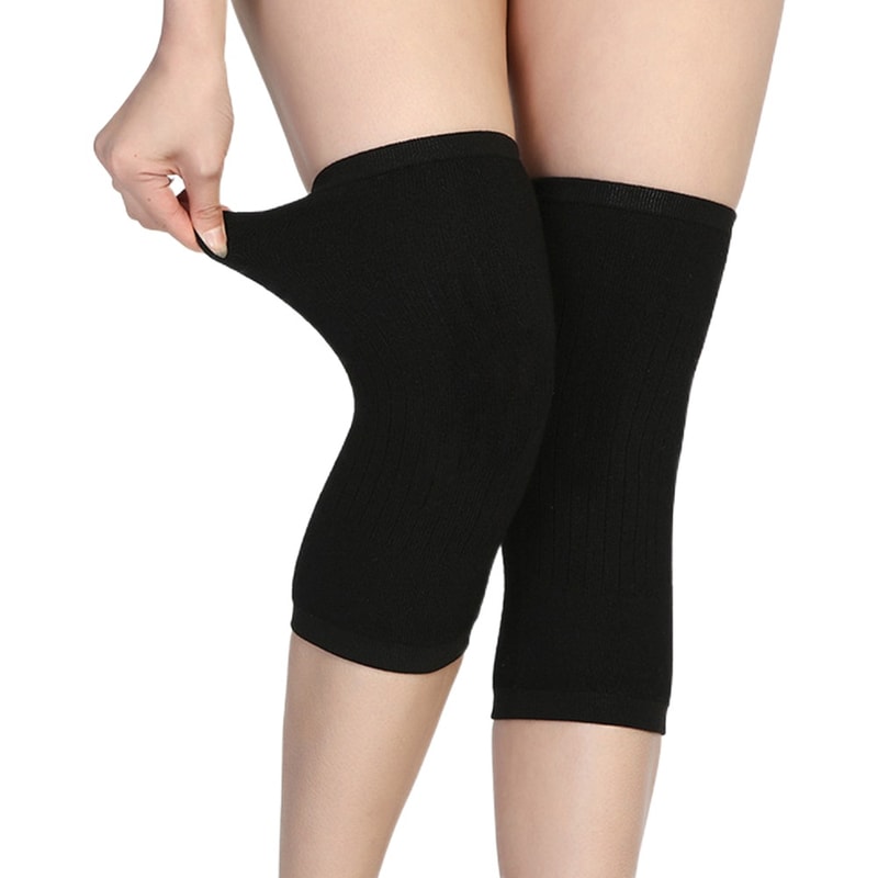 Warm Knee Protector, Velvet Thermal Leg Support for Winter, Heat Storage