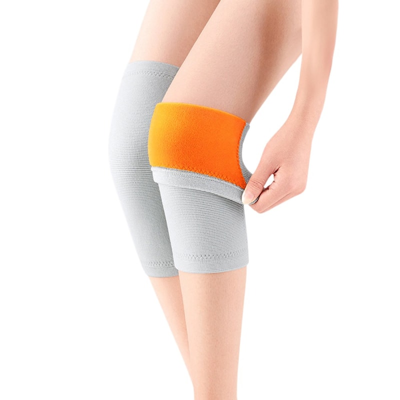 Thermal Thick Velvet Leg Protector, Sports Knee Pads for Warmth